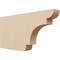 Ekena Millwork 2in. W x 8in. H x 16in. L New Brighton Woodgrain TimberThane Rafter Tail, Primed Tan RFTUR02X08X16NEBRCPR - alternate 1